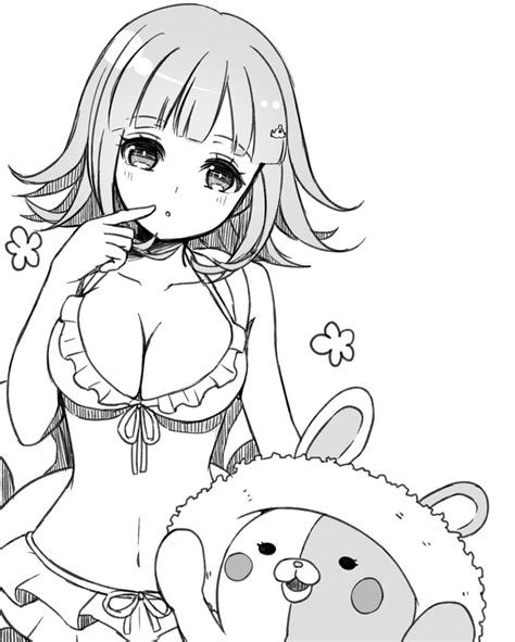 Nanami Chiaki And Monomi Danganronpa And 1 More Drawn By Niconico