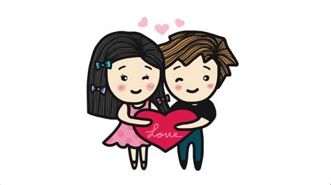 Cutesy couples comics seem to be on trend lately, with plenty of inspiring and heartwarming examples to choose from. Happy Cute Couple Pictures Cartoon | aesthetic elegants