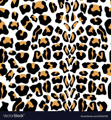 Leopard Seamless Pattern Animal Print Royalty Free Vector
