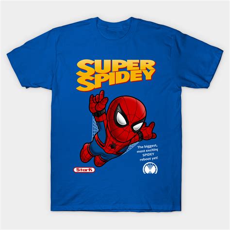 Super Spidey Spider Man Classic T Shirt Jznovelty