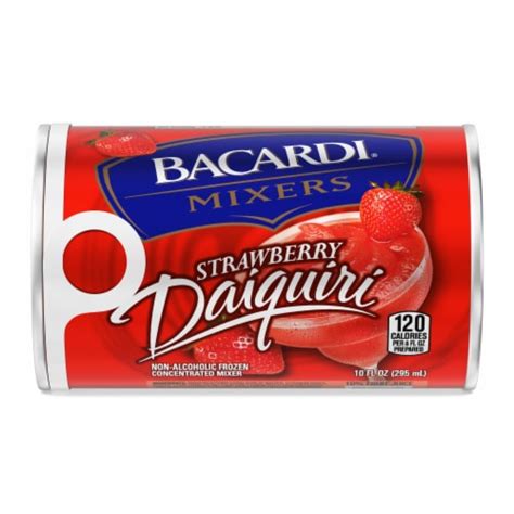 Bacardi Mixer Strawberry Daiquiri Can 10 Fl Oz Kroger