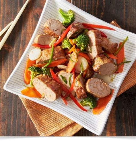 We keep the oven temperature high and roast transfer pork to a large plate and cover with aluminum foil. Asian Pork Tenderloin Packets | Recipe | Asian pork, Pork recipes, Pork