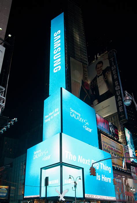 Digital Screens And Billboards Times Square Nyc