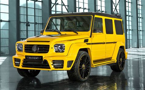 Mansorys Magic Yellow Mercedes Joins Four Other Modified Geneva Debuts