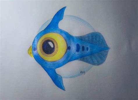 A Small Drawing Of Peeper Subnautica💧 Amino