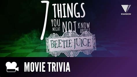 7 Things You Didnt Know Beetlejuice Youtube