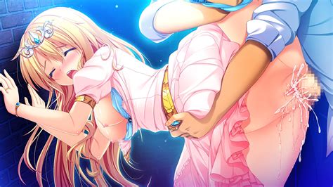 Rule 34 Blonde Hair Breasts Censored Cum Dress Game Cg Harvest