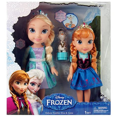 Buy Disney Frozen Deluxe Babe Elsa And Anna Dolls By Jakks Pacific