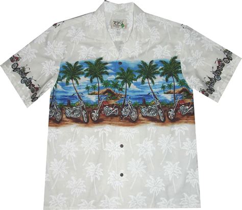 Harley Davidson Mens Hawaiian Button Shirt Amazonca Clothing
