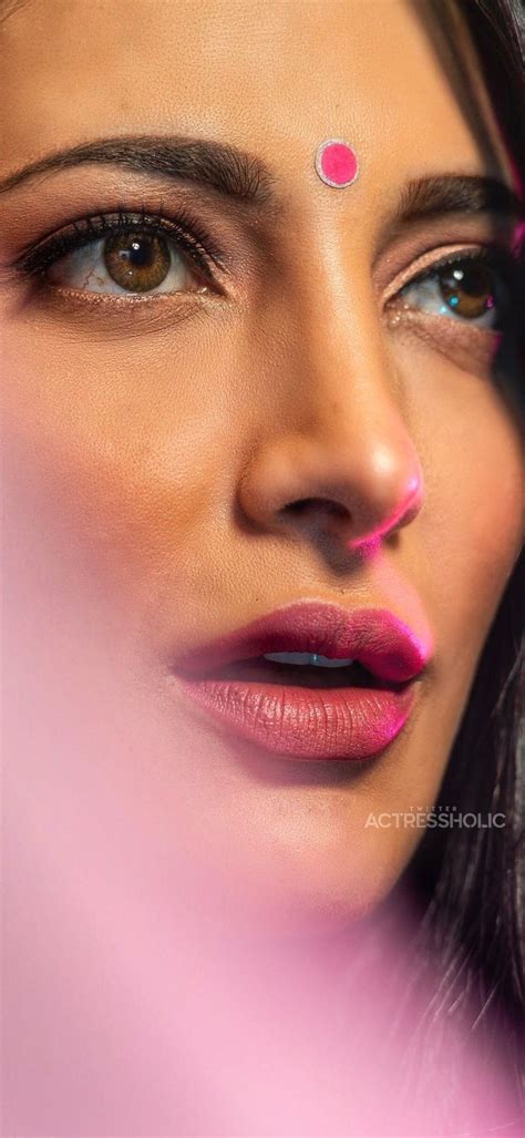 Pin By Imbad On Shruti Hassan Indian Eyes Close Up Faces Hot Lips