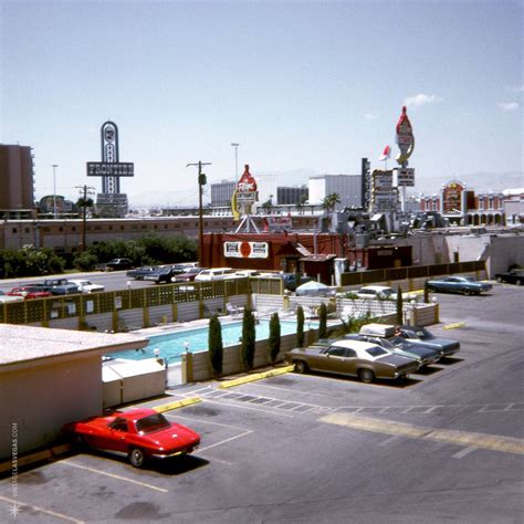 View From Gold Key Motel Las Vegas July 1970 Las Vegas Vegas Nevada