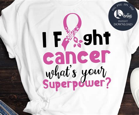 i fight cancer svg cut file cricut cancer awareness svg etsy