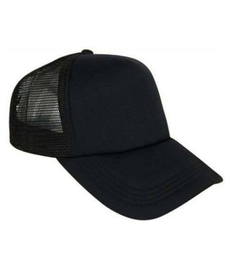 Bolax Black Checkered Polyester Caps Buy Online Rs Snapdeal