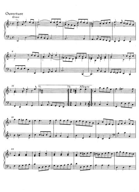 Handel Suite In D Minor Hwv Original Version Music Sheet Download Sheetmusicku Com