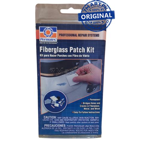 Permatex Fiberglass Patch Kit Content 1kitmade In Usa 7mart