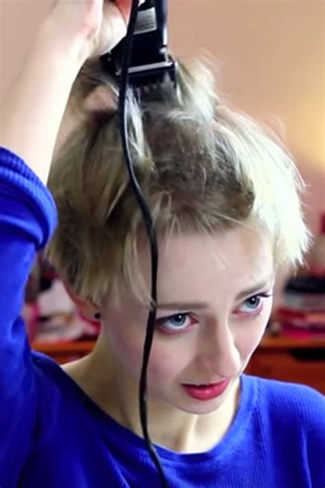 Try Not To Tear Up As You Watch This Woman Shave Her Head Best Head Shaver Punishment Haircut