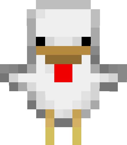 Minecraft Chicken Png Png Image Collection