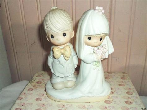 Bride And Groom Figurine Precious Moments The Lord Bless Etsy