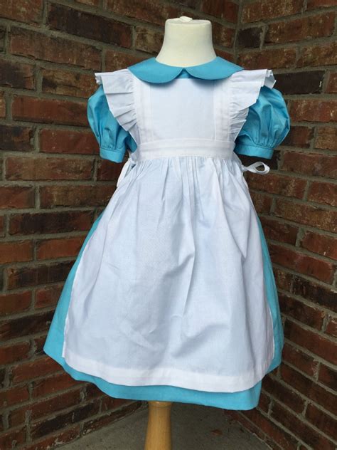 Alice In Wonderland Style Dress Two By Hootnhollarclothing