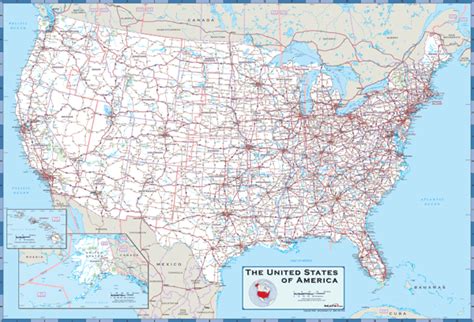 Map Usa With Highways World Image