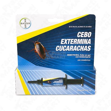 Bayer 5g Gel Cebo Extermina Cucarachas Insecticida Blattanex 6900 En Mercado Libre