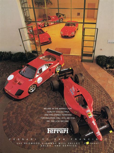 Kaspersky internet security offers premium protection against identity theft and safeguards your privacy. 1996 Ferrari of San Francisco Dealership, Mill Valley, California | Ferrari, Ferrari poster, Car ...