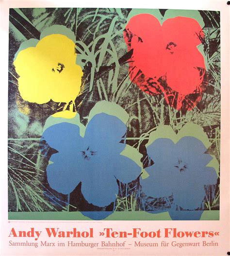 1998.1.27 ©2021 the andy warhol foundation for the visual arts, inc. Original 1990s Berlin Exhibition Poster - Andy Warhol ...