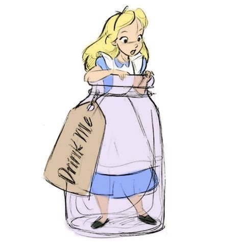 Colorized Alice Sketch Alice In Wonderland Drawings Alice And