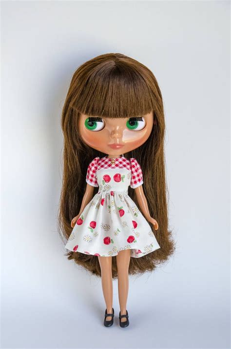 Apples Handmade Dress For Neo Blythe Doll By Plastic Fashion Etsy