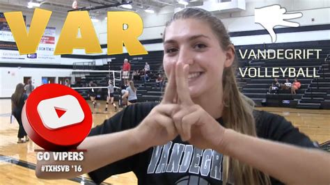 Vandegrift Volleyball Preview 2016 Youtube