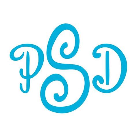 Download Regal Cuttable Monogram Font SVG DXF EPS use with Silhouette