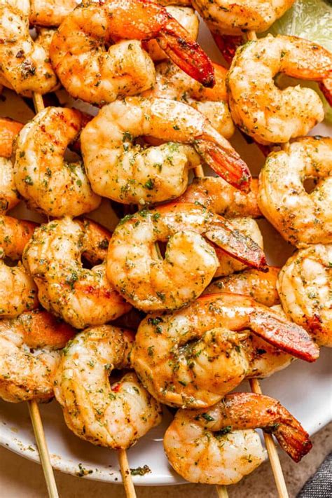 Garlic Basil Grilled Shrimp Skewers How To Make The Best Grilled Shrimp