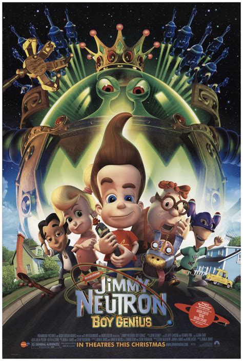 Jimmy Neutron Boy Genius Movie Poster 1 Of 3 Imp Awards Photos