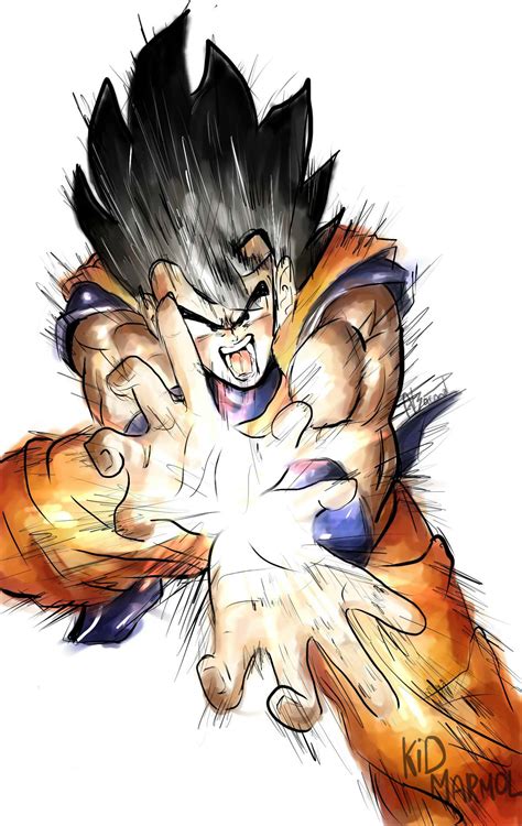 Nella serie manga e anime di dragon ball di akira toriyama, la kamehameha (かめはめ波? Goku-Kamehameha by kidMarmol on DeviantArt