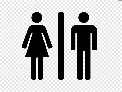 Toilet Umum Unisex Simbol Gender Jenis Kelamin Furnitur Teks Png