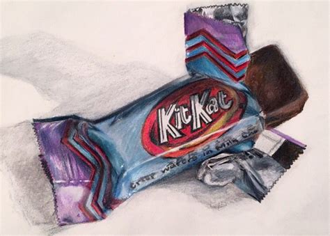 Candy Wrapper Art Colored Pencil Drawing Candy Drawing Candy Art
