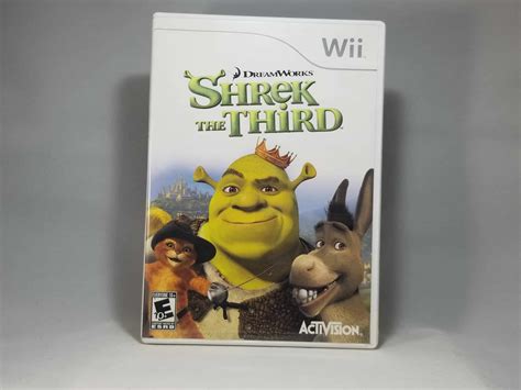 Nintendo Wii Shrek The Third Ebay