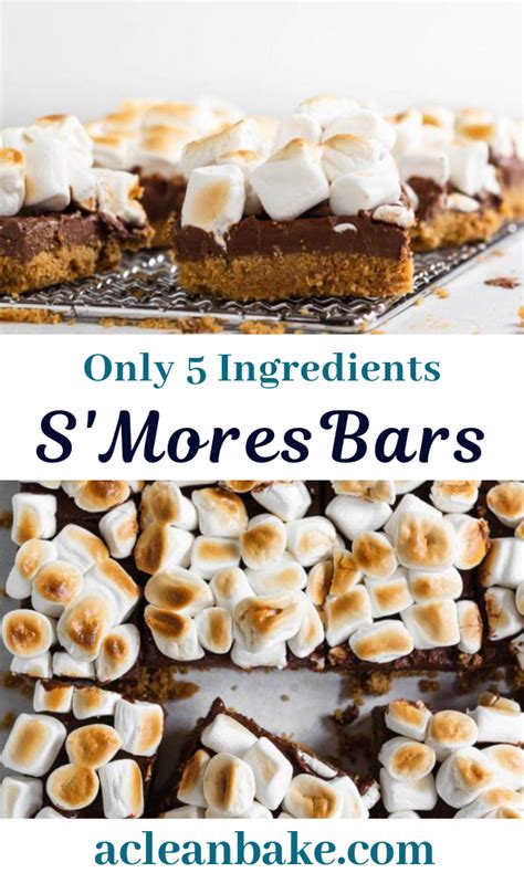 Gluten, egg, and dairy free chocolate cake. 5-Ingredient S'Mores Bars (Gluten Free, Vegan, and Paleo) | Recipe | Egg free desserts, Dessert ...