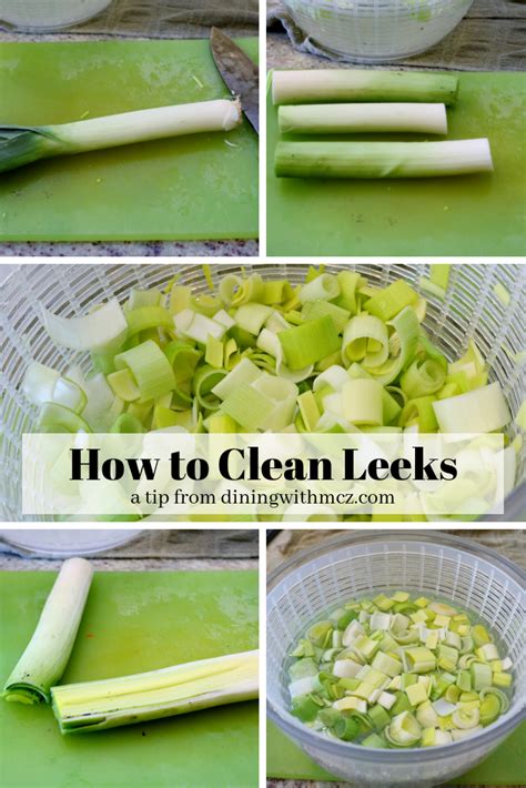 Garnish with chives and sour cream if desired. Cleaning Sliced Leeks | How to clean leeks, How to cook leeks, Easy mediterranean diet recipes