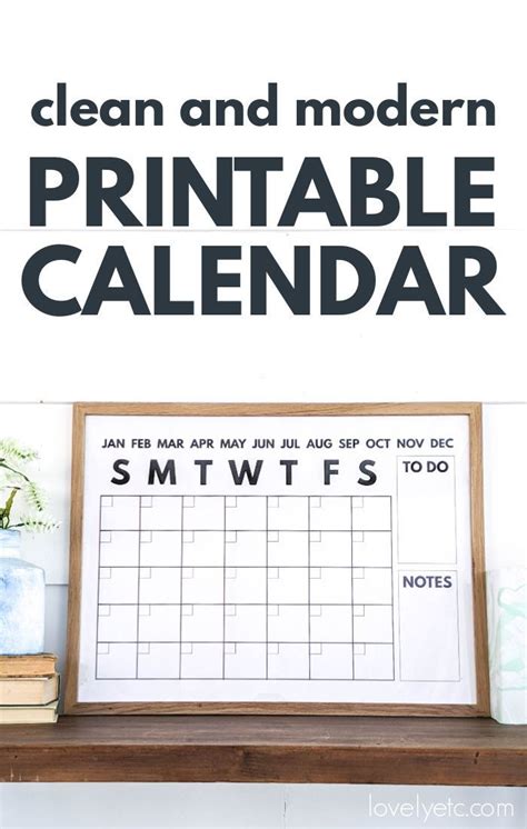 Pretty Printable Wall Calendars To Use For Years To Come In 2021