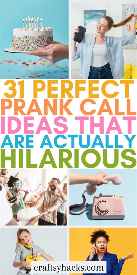 31 Hilarious Prank Call Ideas Craftsy Hacks