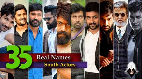 South Indian Actors Real Name 35 South Actors Real Names Shocking