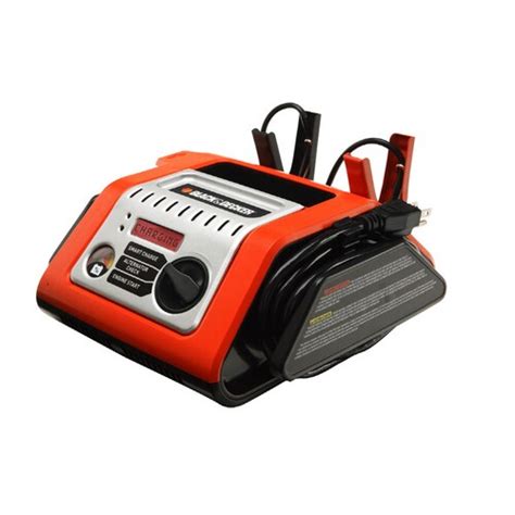 Black And Decker 25 Amp Automotive Simple Battery Charger With 75 Amp