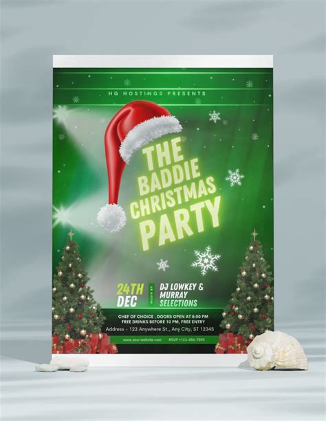 Editable Christmas Party Invitation Printable Or Digital Invite Etsy