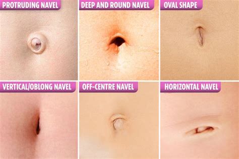 There Are Six Types Of Belly Button And Heres What Yours Says About You