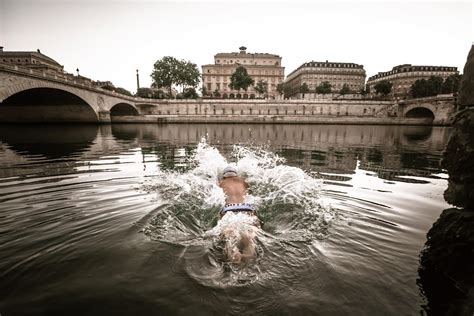 Alex Voyer Swimming In Paris Canals Photos Red Bull