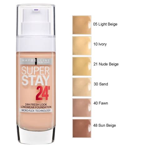 Maybelline superstay better skin powder foundation *chose shade*. Maybelline SuperStay 24hr Longwear Foundation (30ml)