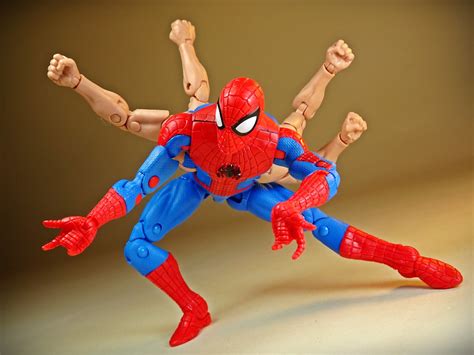 Hasbro Marvel Legends Spider Man Six Arms Ver Close Up 1 A