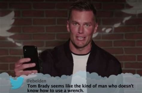 Video Tom Brady Was Dealt Some Hilarious Mean Tweets On The Latest