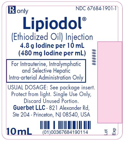 Lipiodol Ethiodized Oil Injection